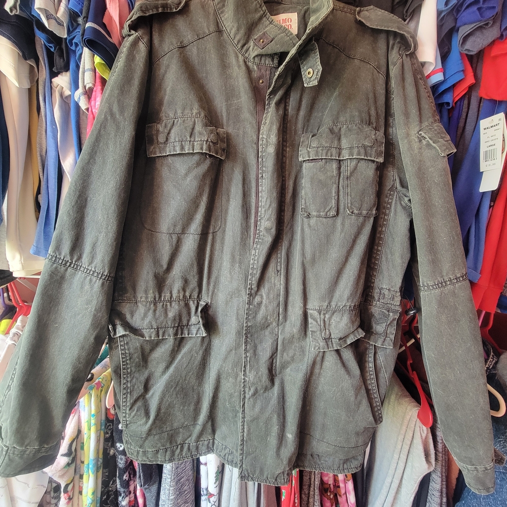 Mossimo Supply Co. Dark Green Military Jacket
